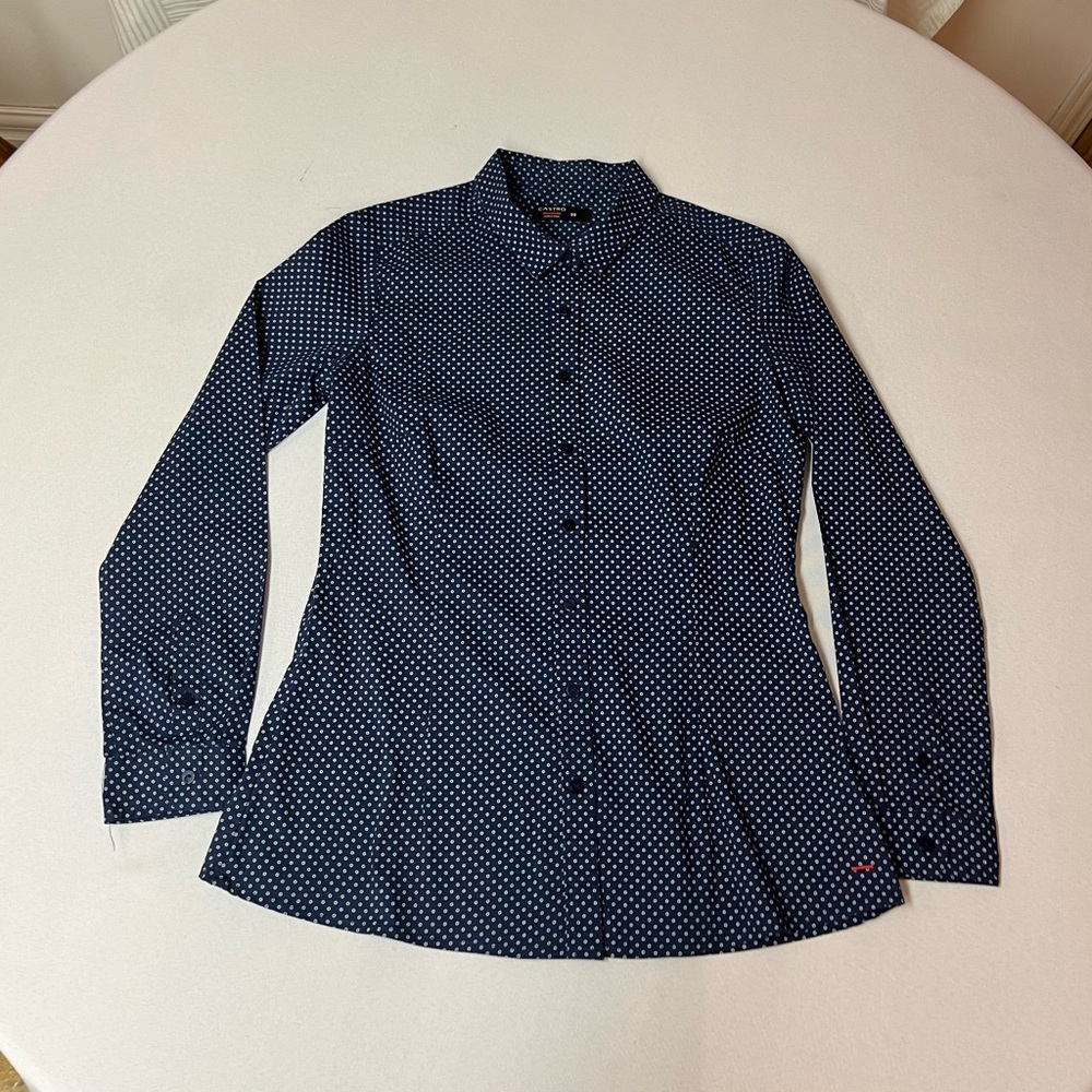 2/$20 - Castro Fitted Button Down Shirt - Tag Says Euro 38 , But it is a small